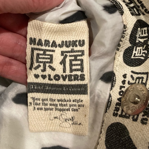 Harajuku Lovers Logo Tote - Picture 8 of 8